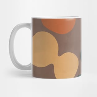 Nordic Earth Tones - Abstract Shapes 4 Mug